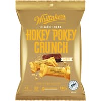 whittakers share pack mini slab hokey pokey crunch 12pk