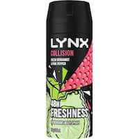 lynx collision deodorant bergamot & pink pepper 165mL