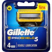 gillette fusion prosheild 5 razor blades  4pk