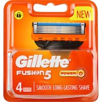 gillette fusion power 5 razor blades  4pk