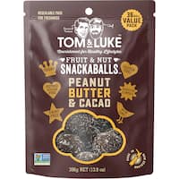 tom & luke snack balls peanut butter 396g