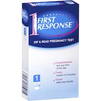 first response pregnancy test kit dip and read 1 pk