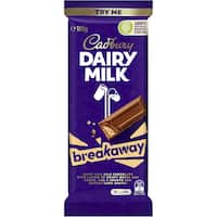 cadbury chocolate block breakaway 180g