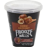 frooze balls snack balls choc hazelnut 210g 18pk