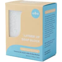 over & over soap bar coconut oil, goat's milk & shea butter 200g