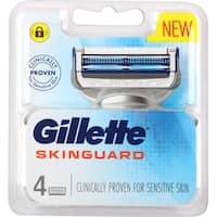 gillette skinguard razor blades  4pk