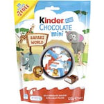 kinder share pack chocolate minis 124g 20pk