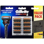 gillette fusion proglide 5 razor blades refill 8pk