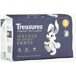 treasures comfort walker nappy pants 13-18kg 30pk
