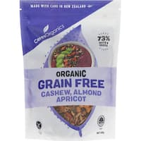 ceres organics grain free muesli cashew almond & apricot 400g
