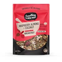 something to crow about muesli raspberry, almond & coconut 400g