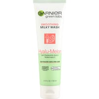 garnier green labs smoothing milky cleanser hyalu-melon 130mL