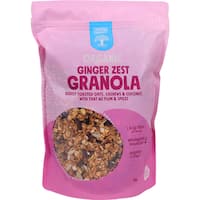 chantal organics granola ginger zest 700g