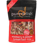 pure delish muesli strawberry & pistachio 400g