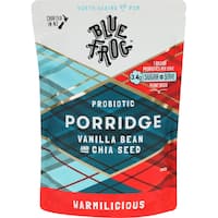 blue frog probiotic porridge vanilla bean & chia seed 360g