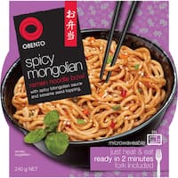 obento instant noodles bowl spicy mongolian 240g