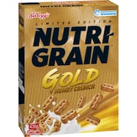 kelloggs nutrigrain cereal grain gold 435g