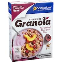 sanitarium granola black doris plum 370g
