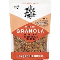 blue frog cereal triple nut cinnamon 350g