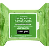 neutrogena facial cleanser biodegradable wipes 25pk