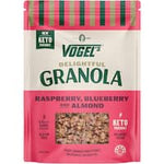 vogels delightful granola raspberry blueberry 360g