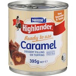 nestle highlander caramel filling  395g