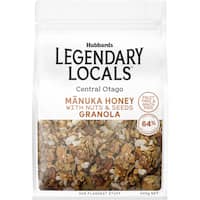 legendary locals granola honey & nut 400g