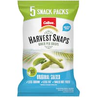 harvest snaps pea snacks original salted 5pk