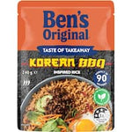 bens original microwave rice taste of takeaway korean bbq 240g