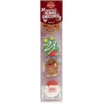 dollar sweets christmas cake decorations 2d 12pce