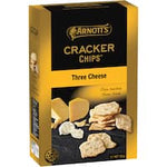 arnotts cracker chips three cheeses 150g