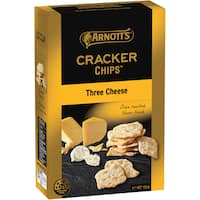 arnotts cracker chips three cheeses 150g