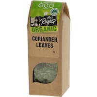 mrs rogers eco pack organic coriander leaves  7g