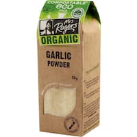 mrs rogers organic garlic powder  30g