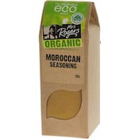 mrs rogers eco pack moroccan seasoning organic 35g