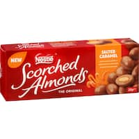 nestle scorched almonds salted caramel 225g