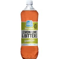 lo bros organic kombucha lemon, lime & bitters 1L