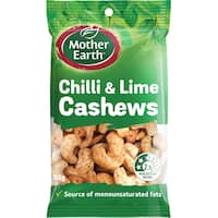 mother earth cashews chilli & lime 50g