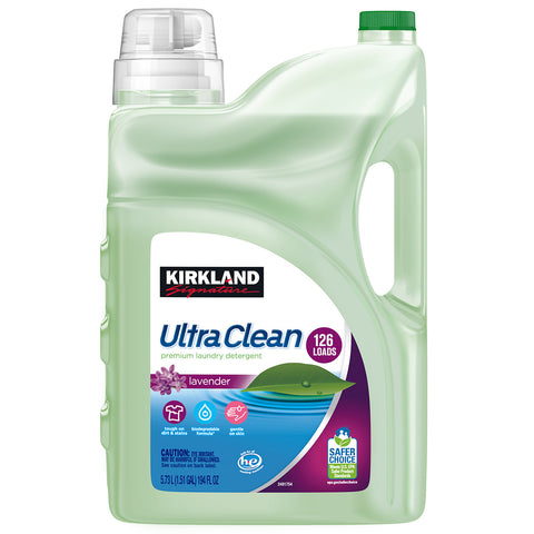 Kirkland Signature Ultra Clean Premium Lavender Laundry Detergent 5.73L