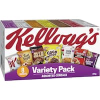 kelloggs variety pack 8 assorted breakfast cereal sachets 275g