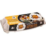 local yolkels eggs dozen free range mixed grade 12pk
