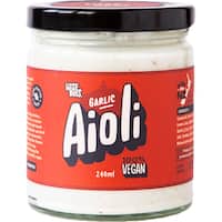 wise boys aioli garlic vegan 240mL