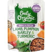 only organic baby food 1+ years lamb, pumpkin & turmeric 220g