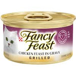 fancy feast grilled wet cat food chicken feast in gravy 85g