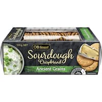 ob finest crackers sourdough ancient grains 110g