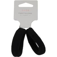 dash ponytailers extra large black 2pk