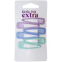 little bit extra clips one touch pastel 6pk