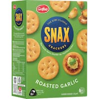 griffins snax crackers garlic 225g
