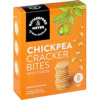 rutherford & meyer chickpea cracker bites  140g