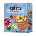spliits crackers beetroot crispbread veggie 130g